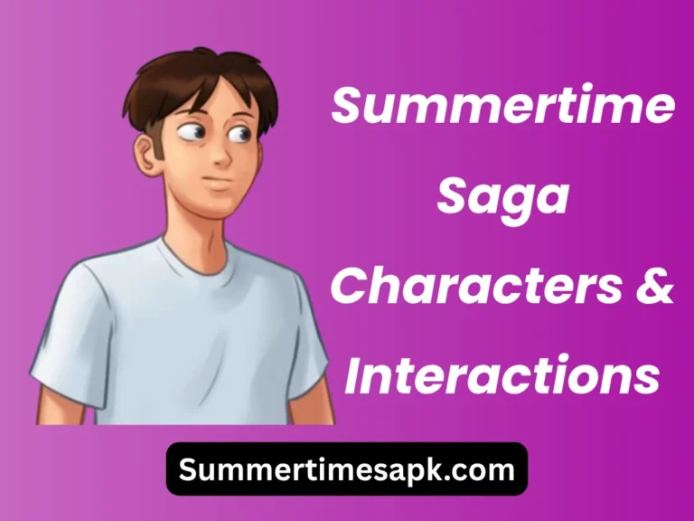 Summertime Saga characters